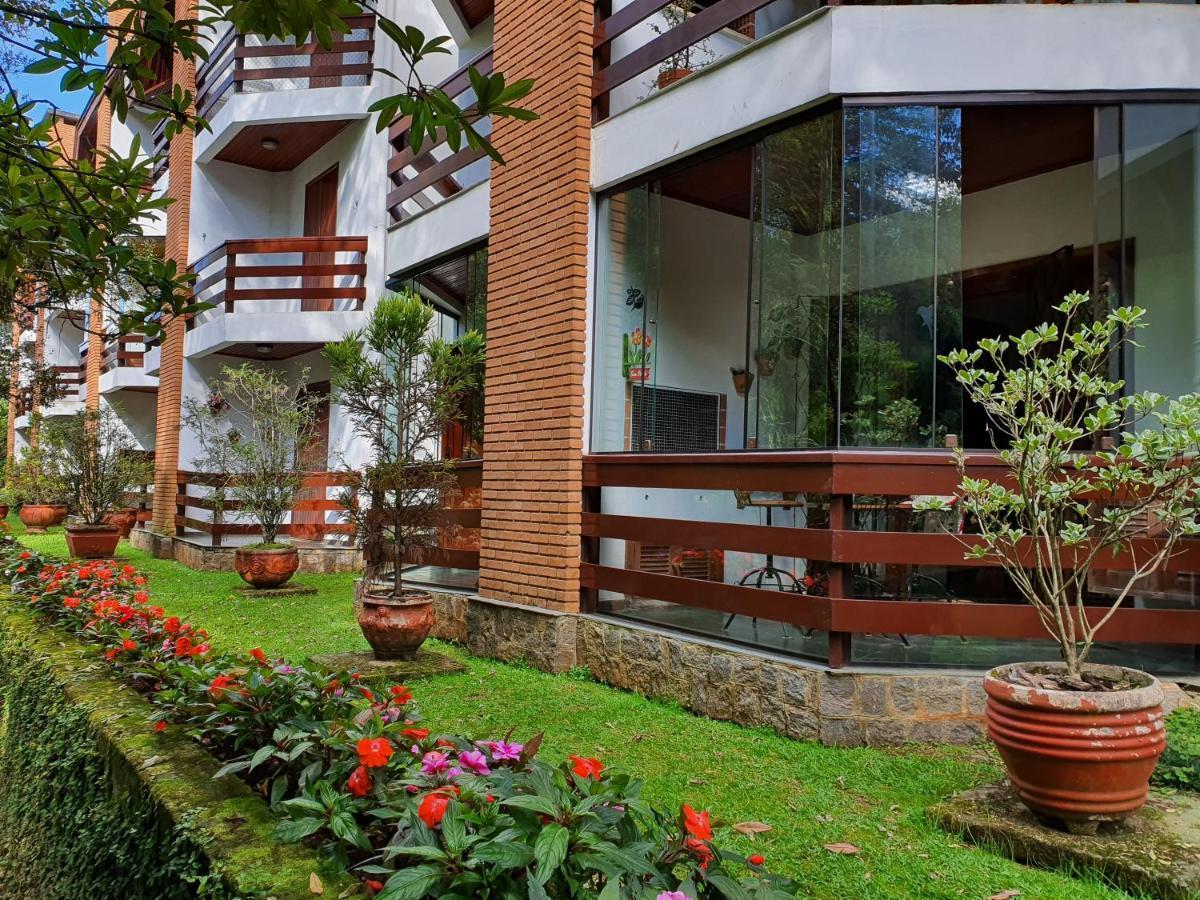 Lindo Apto No Centro Capivari - Condominio Privado Campos do Jordão Exterior photo